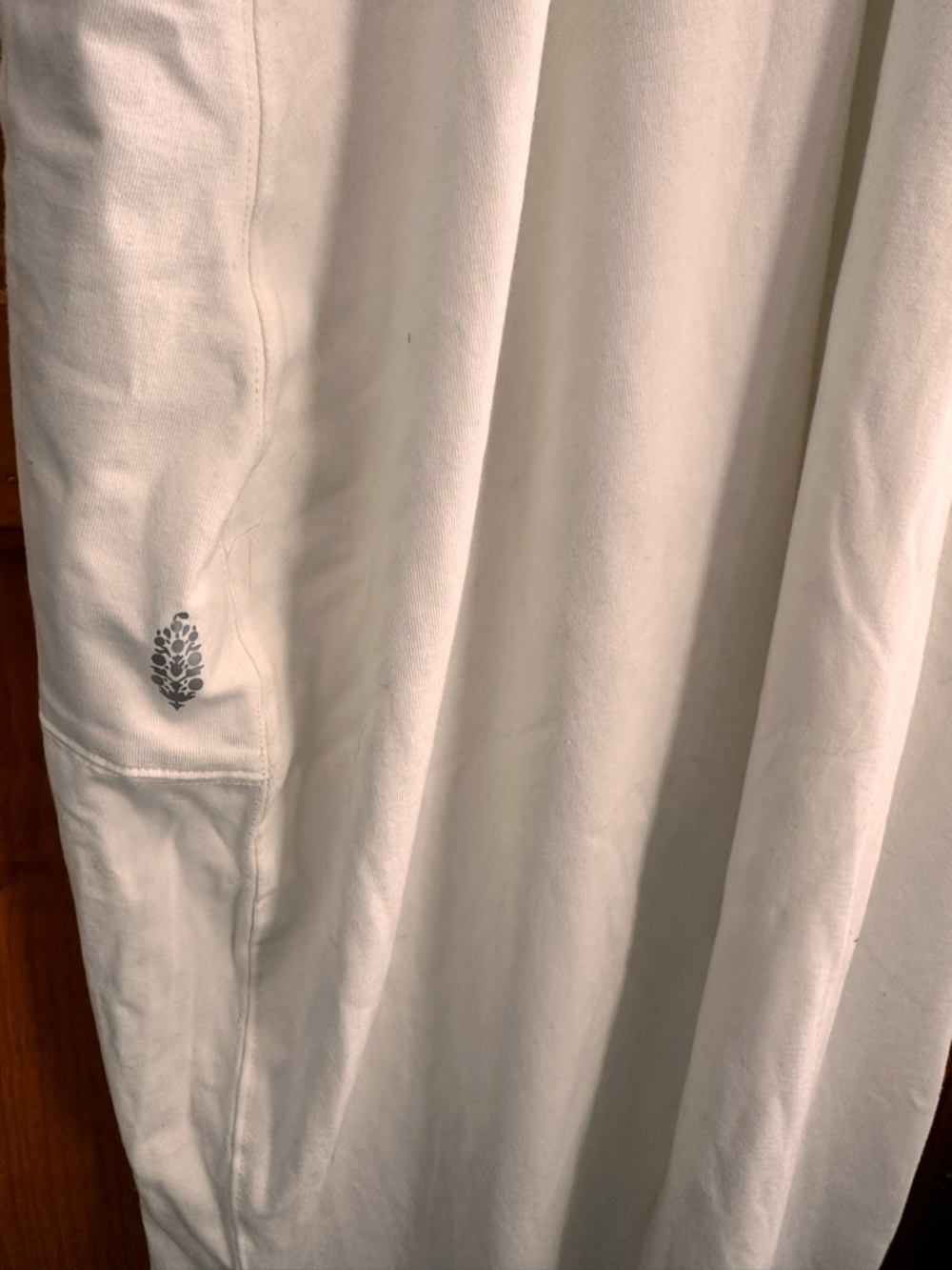NWT! Free People FP Movement Hot Shot Onesie in Painted White - Picture 8 of 8